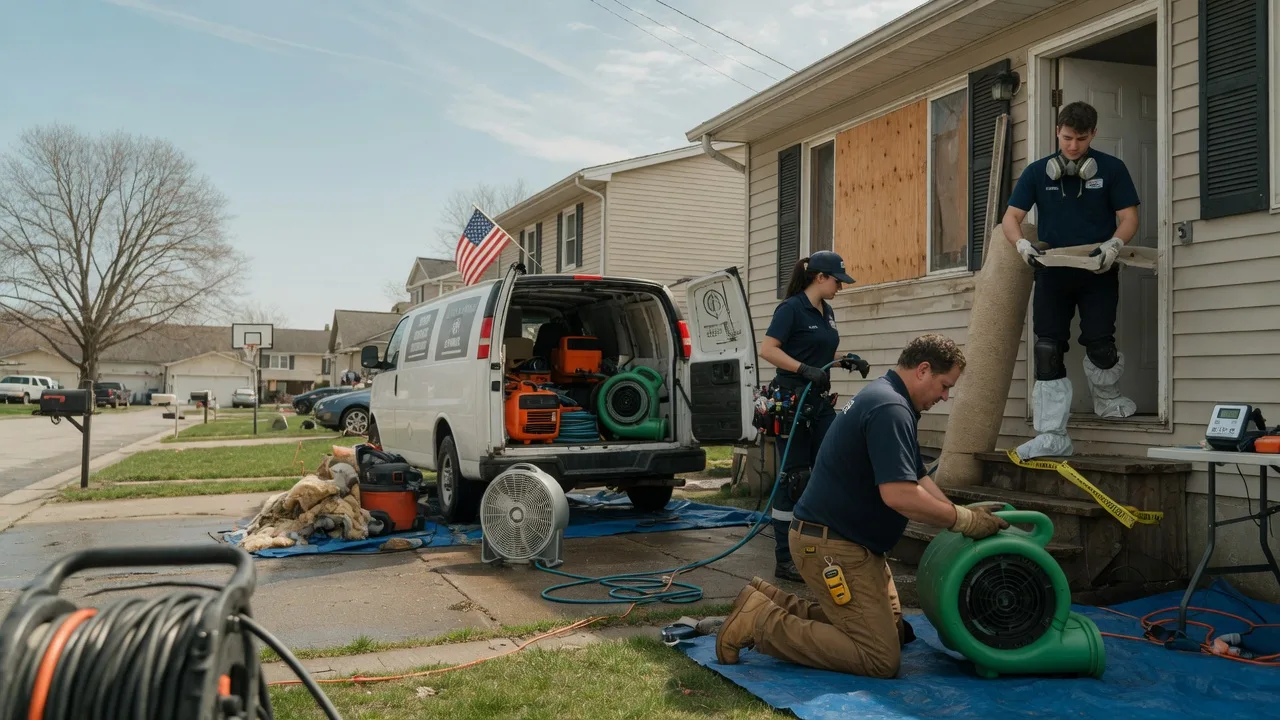 Water Damage Restoration in Poole, KY near me